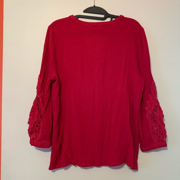 Entro Raspberry Blouse - Picture 2 of 4